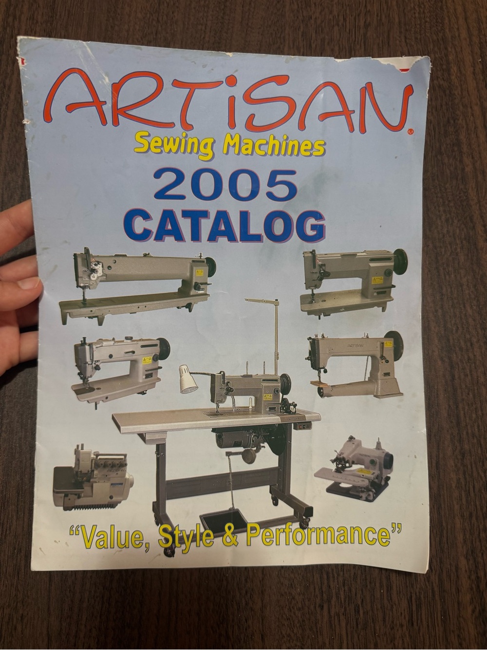 Artisan Sewing Machines 2005 Catalog